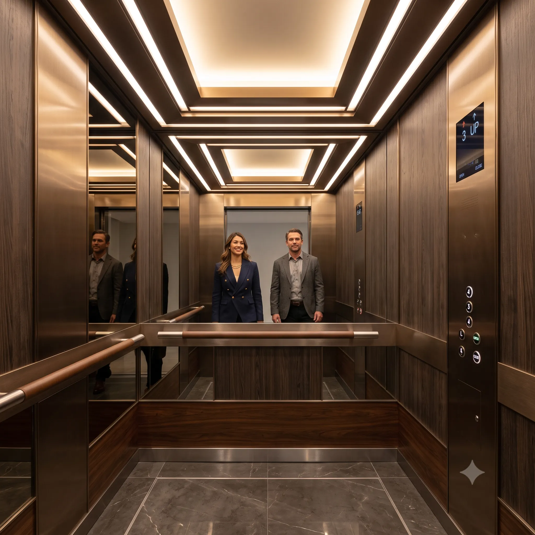 Modern LED lift lighting